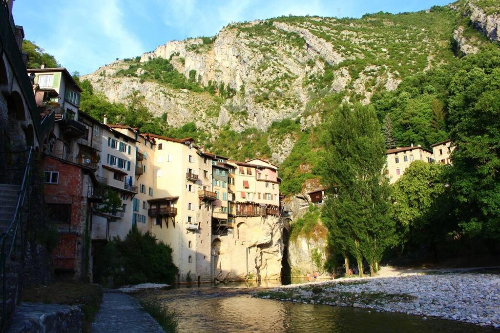 Studio** Cle Des Champs Au Pied Du Vercors Saint-Laurent-en-Royans Экстерьер фото